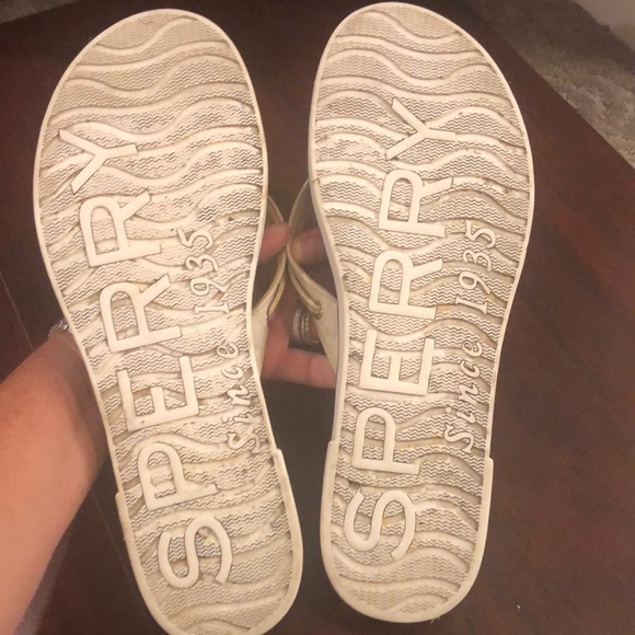 Speedy 9 Leather and Canvas Flip Flops ‘Adriatic’ - Picture 4 of 5